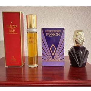 Elizabeth Taylor Passion and Diamonds & Rubies Perfumes